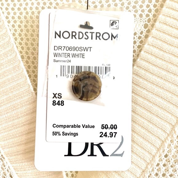 DR2 Short Sleeve Knitted Cardigan - Picture 5 of 5